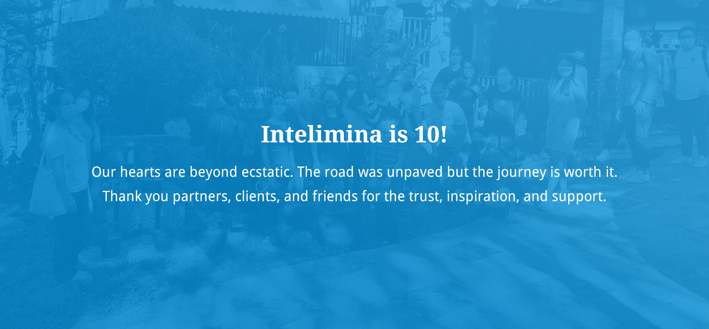 Intelimina is 10!
